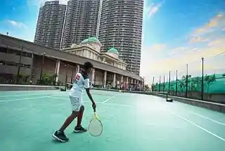 Tennis Court at Sai World Empire